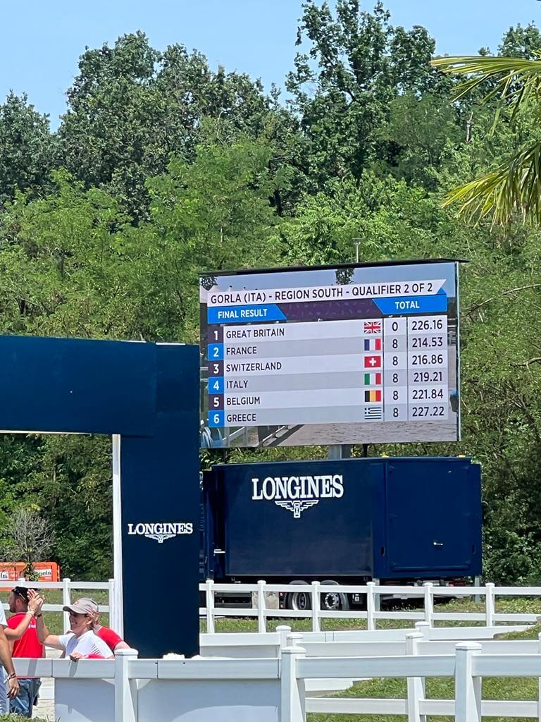 Risultati delle longines eef series gorla equieffe