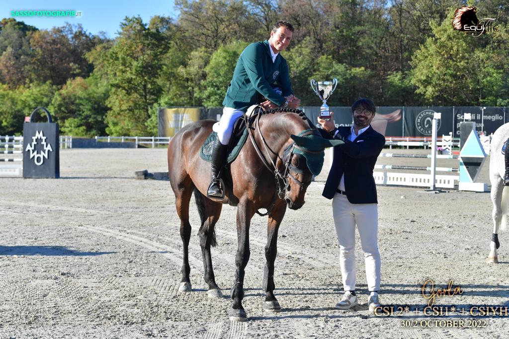 Premiazione Francesco Turturiello Gran Premio Mascheroni Gorla Equieffe