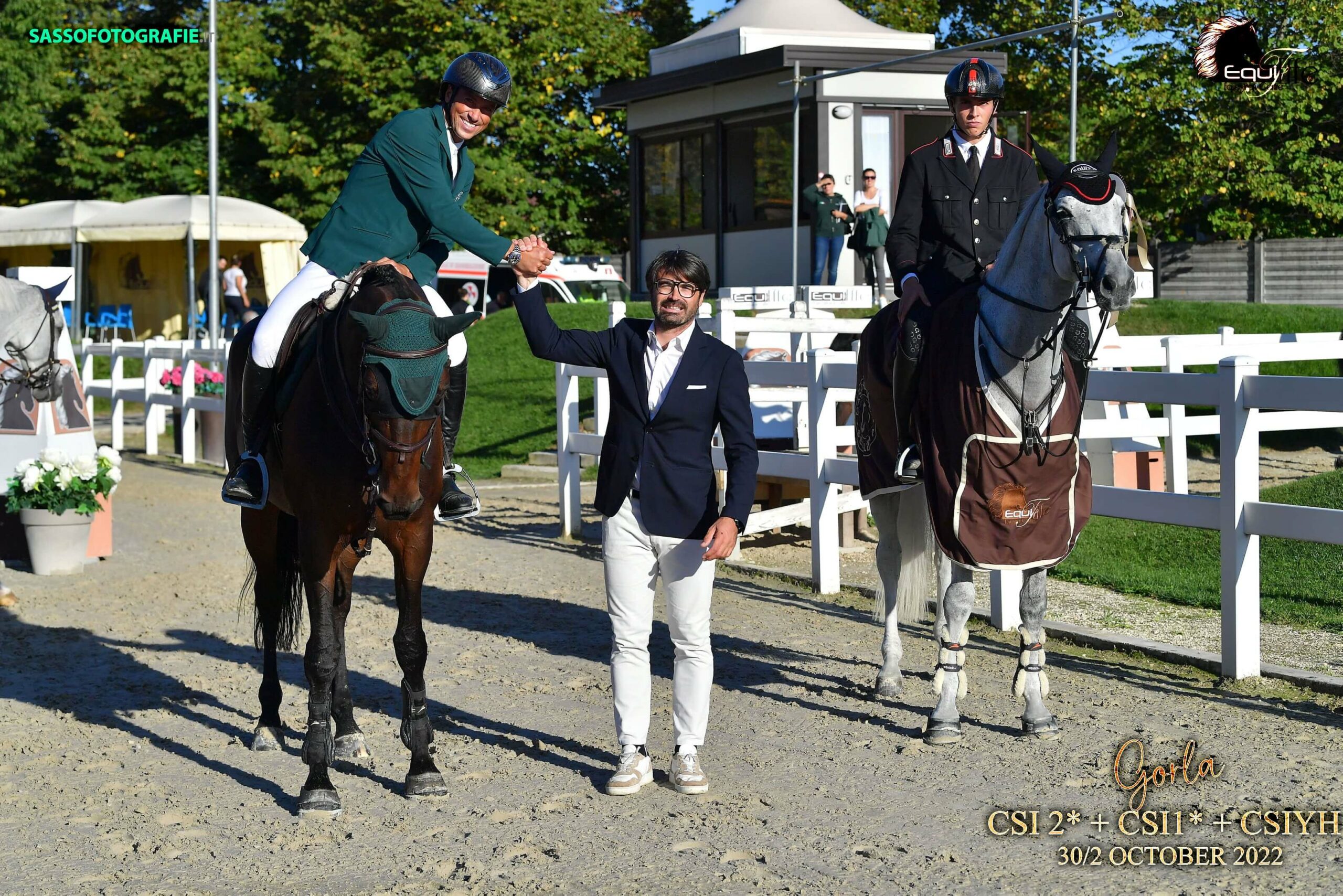 Premiazione del Gran Premio Mascheroni Fei Longines Ranking 145 presso Equieffe a Gorla