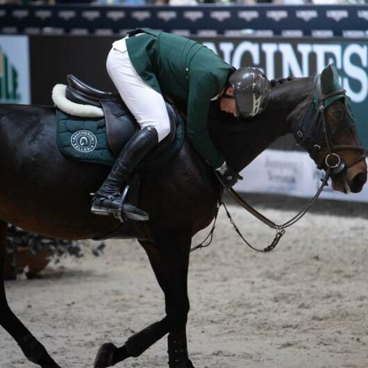 francesco Turturiello al termine della sua prova domenica in coppa del mondo a verona