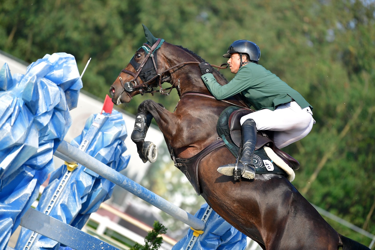 Il podio del GP 145 Longines Ranking all'Equieffe - 1 Ottobre 2023 a Gorla Equieffe