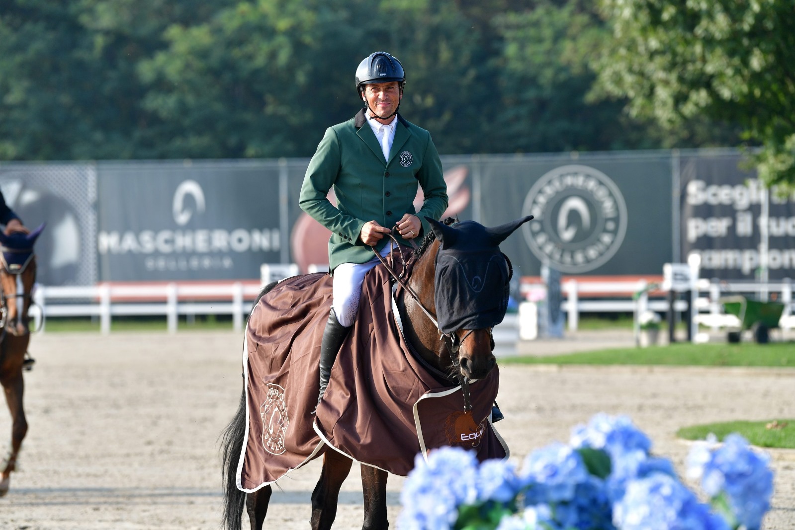 Il podio del GP 145 Longines Ranking all'Equieffe - 1 Ottobre 2023 a Gorla Equieffe