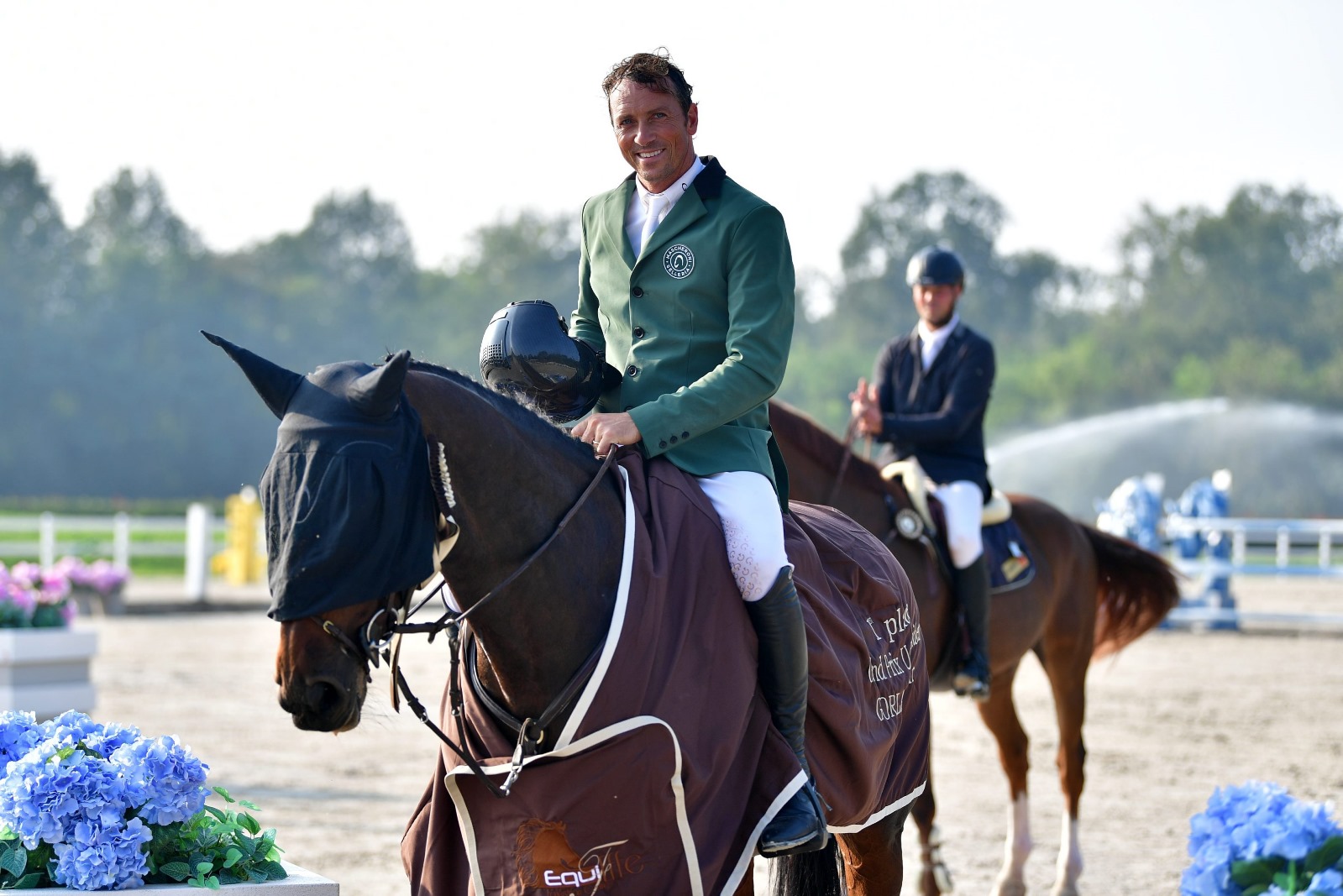 Il podio del GP 145 Longines Ranking all'Equieffe - 1 Ottobre 2023 a Gorla Equieffe