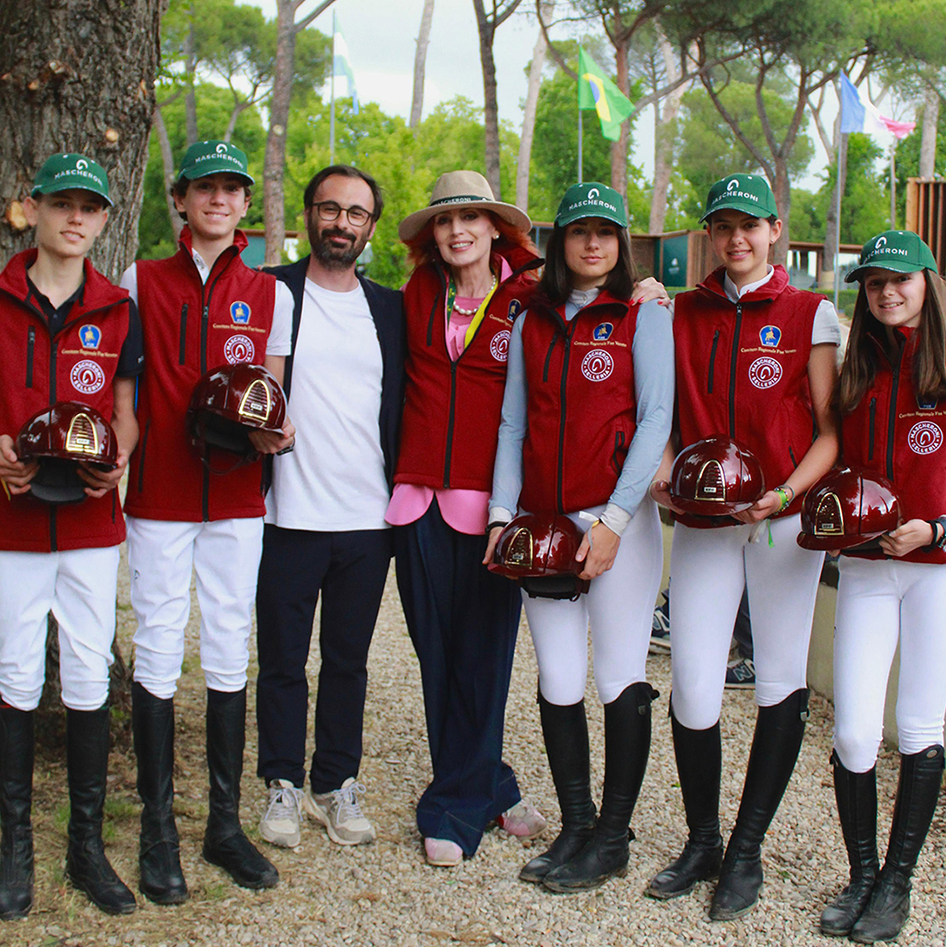 Mascheroni Selleria al fianco di Fise Veneto - con il Commissario Sarah Marchiori © Fise Veneto