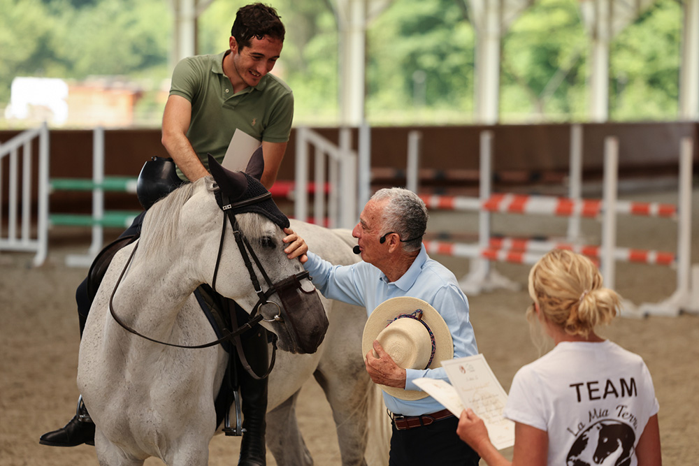 Il cavallo sempre al centro dell'attenzione - Stage Michel Robert, La Mia Terra - Angera