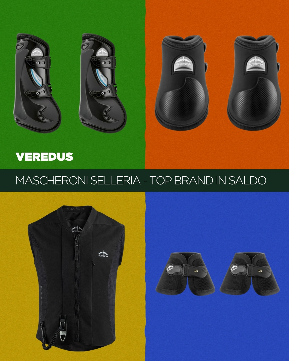 Stile e passione di Mascheroni Selleria e della selezione dei top brand in saldo