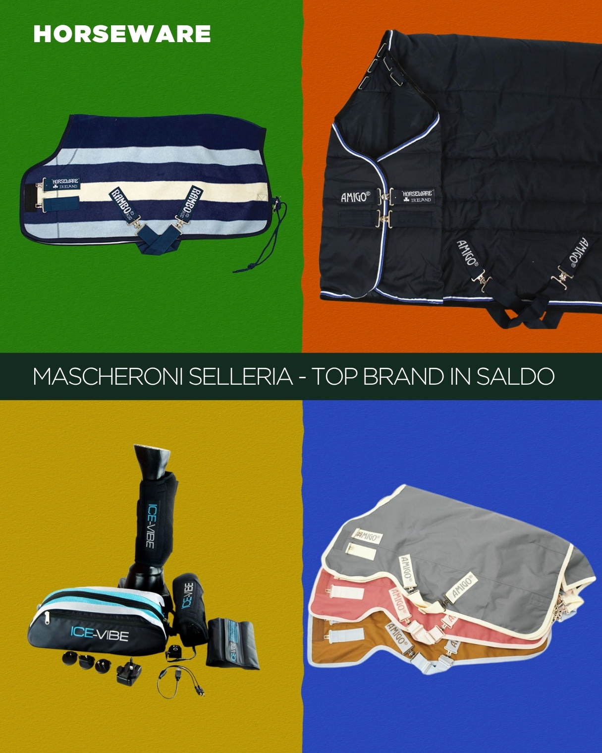 Stile e passione di Mascheroni Selleria e della selezione dei top brand in saldo